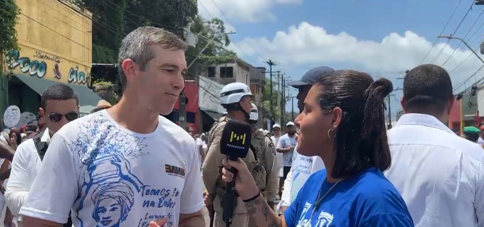 Marcelo Werner destaca operação integrada para garantir segurança na Lavagem do Bonfim 