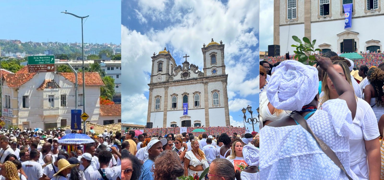 Com sensibilidade e informação, Metropole faz cobertura com mais de 6h ao vivo da Lavagem do Senhor do Bonfim 