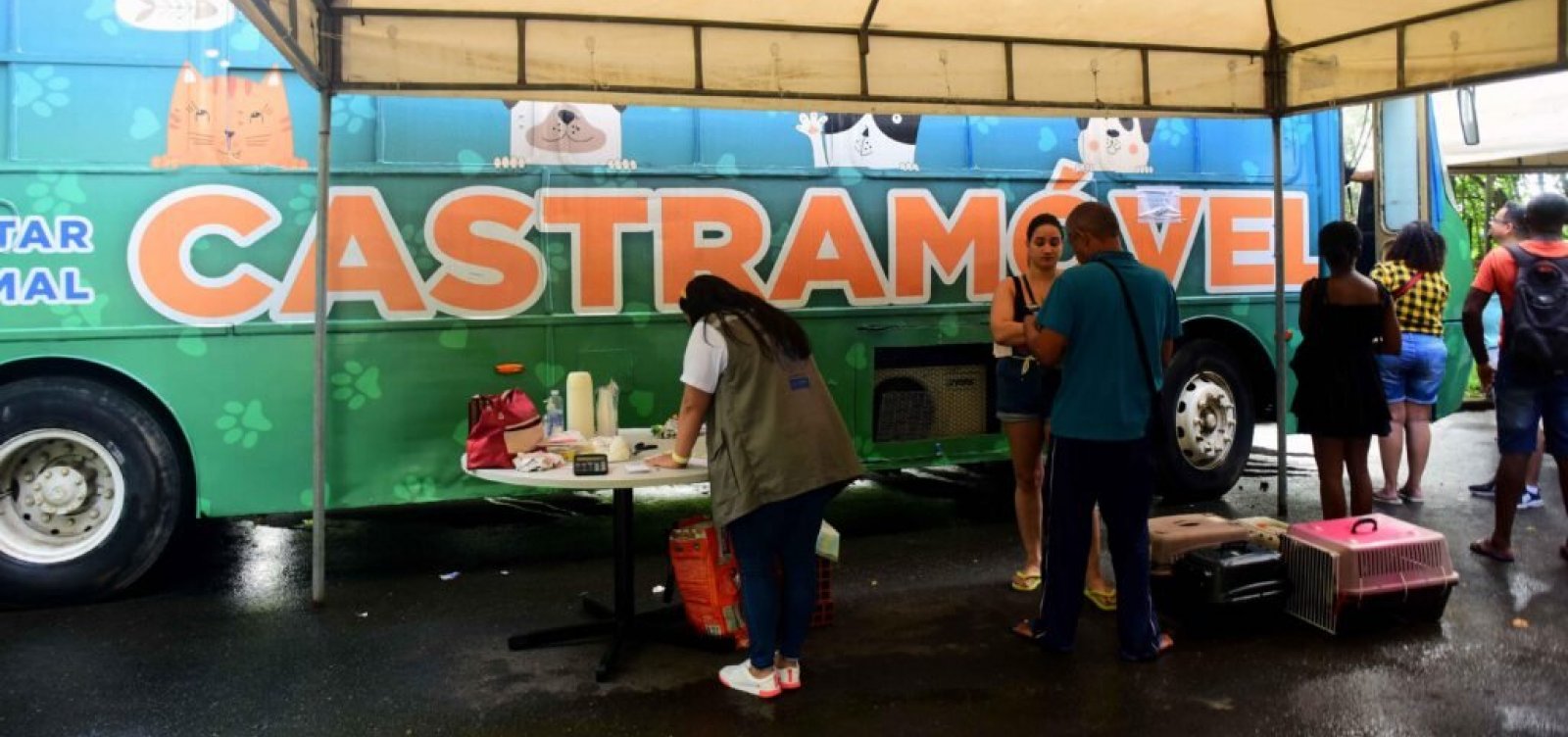 Castramóvel inicia atendimentos gratuitos na Avenida Paralela, em Salvador