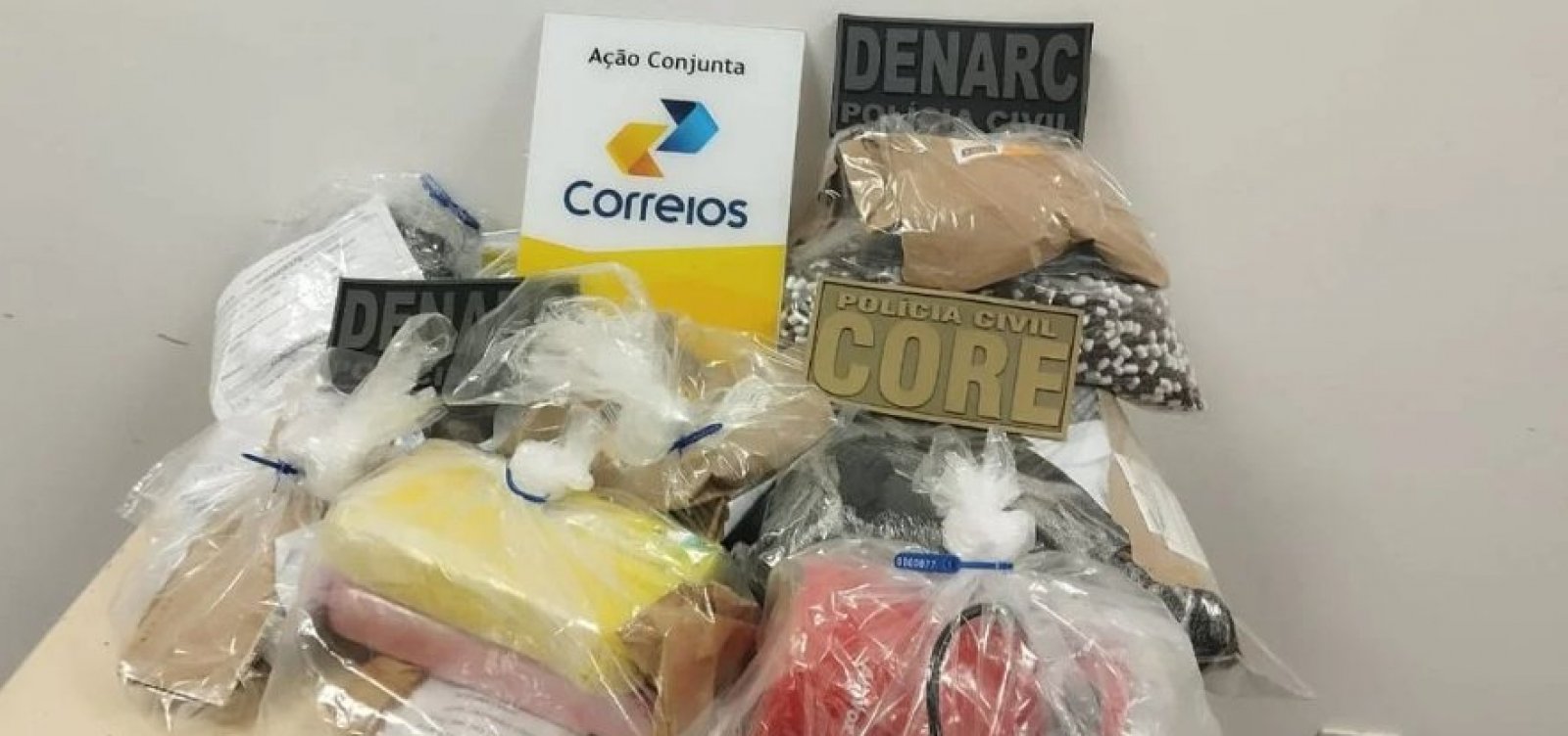 Operação apreende mais de 80 anabolizantes e outras drogas em unidade do Correios na Bahia