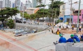 Terceira fase de obras no Rio Vermelho é suspensa por falta de verbas