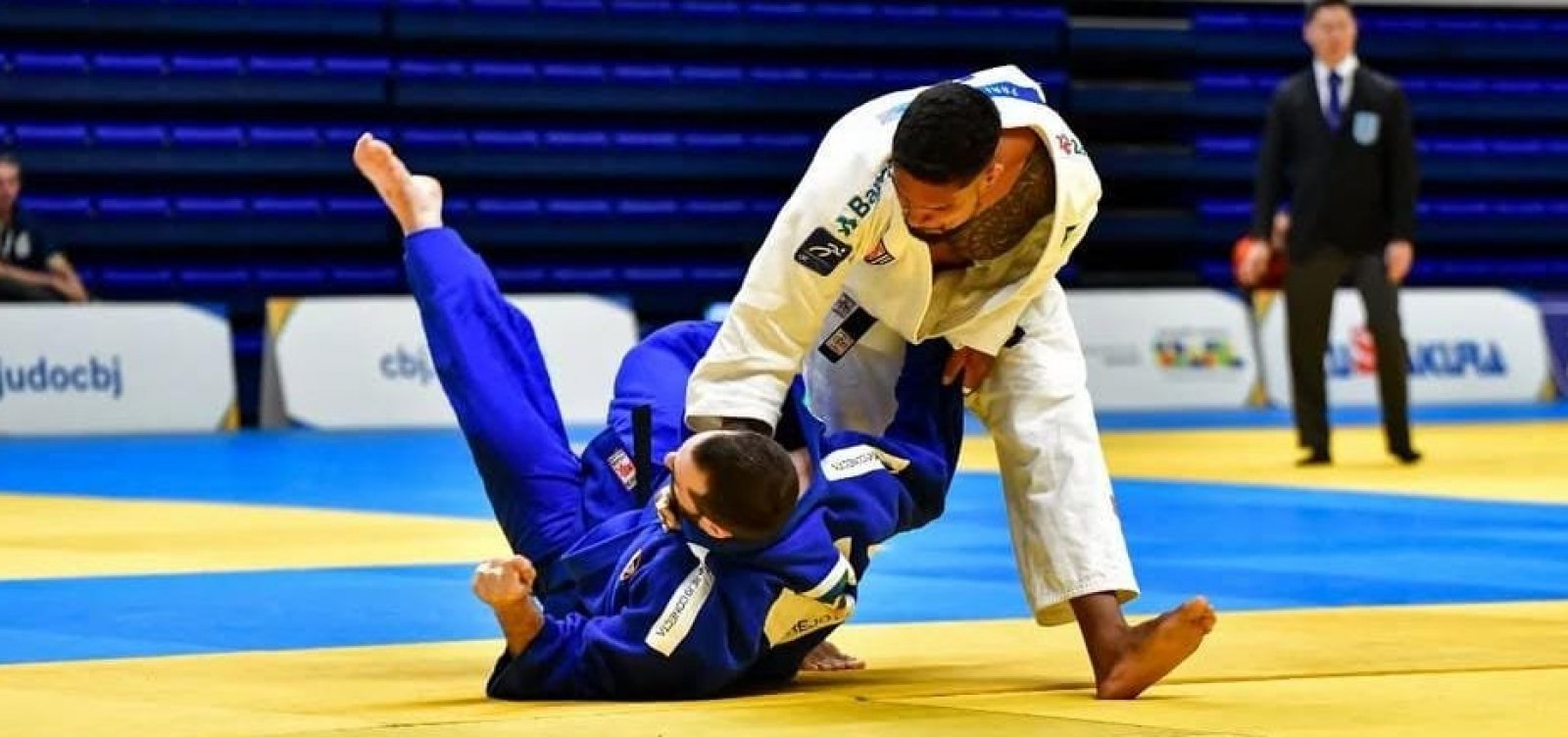 Brasil conquista prata no judô com Leonardo Gonçalves em Paris