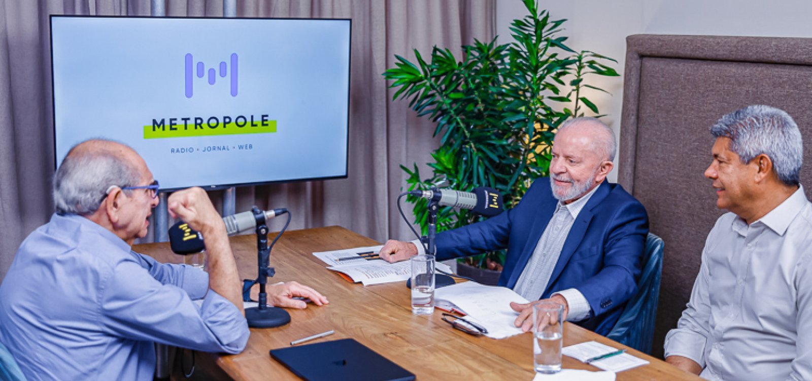  Lula concede entrevista à Rádio Metropole nesta quinta 