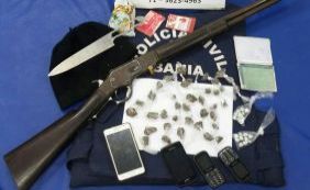 Polícia apreende armas, munição e drogas em Abrantes; dois são presos