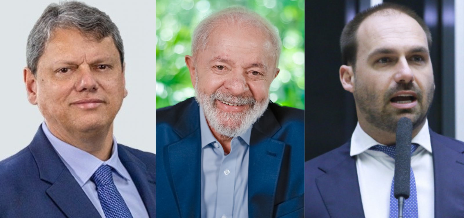 Lula supera Tarcísio e Eduardo Bolsonaro em cenários de 1º turno de 2026, diz Atlas/Intel