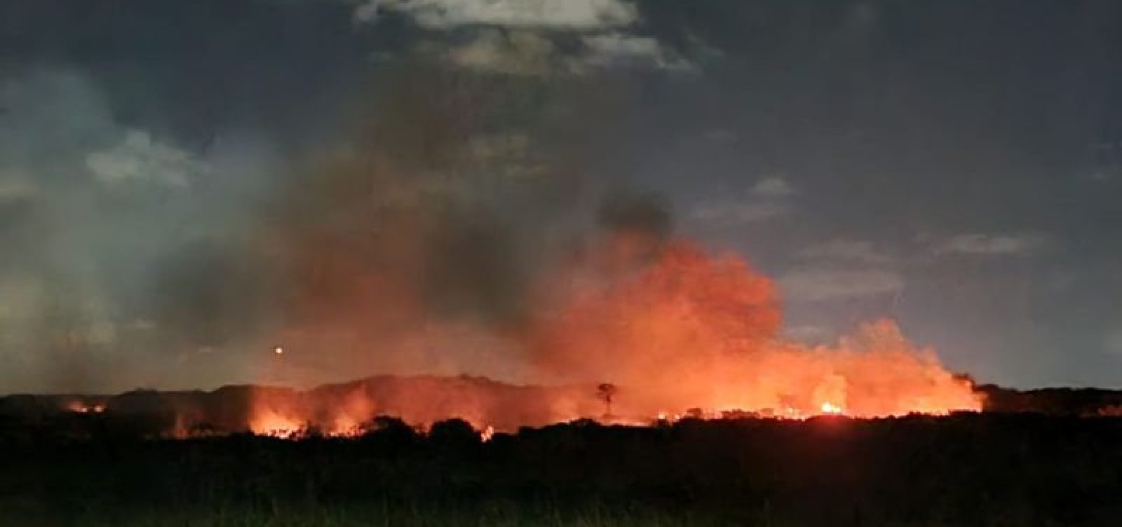 Incêndio atinge área de mata no condomínio Busca Vida na RMS 