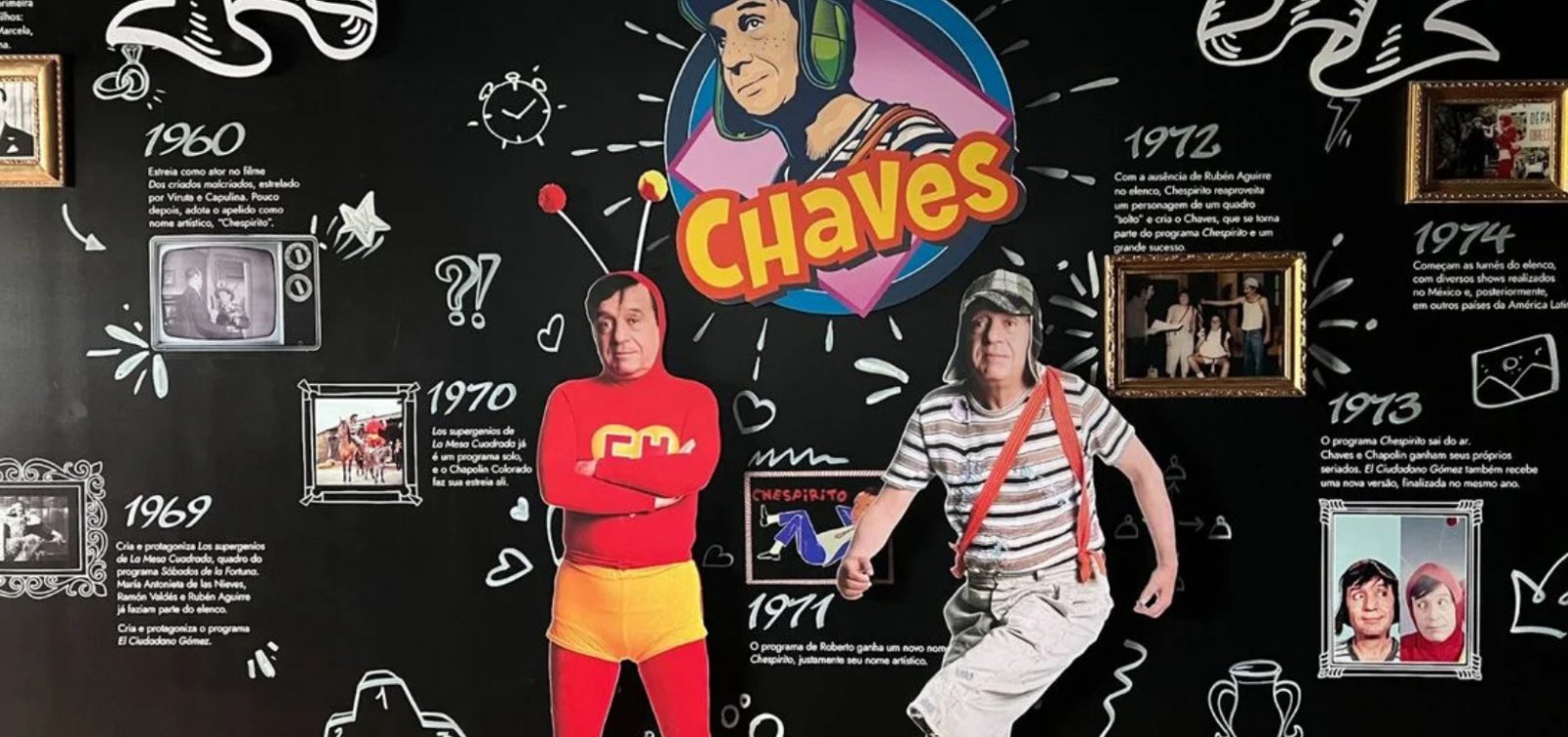 ‘Lá vem o Chaves’: maior exposição do mundo sobre a série chega a Salvador