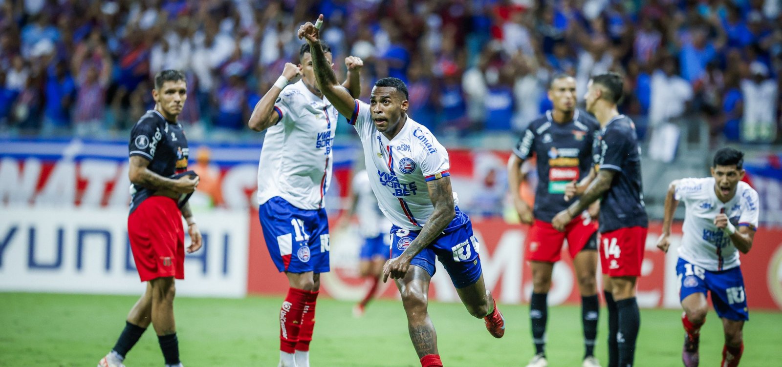 Comemora, torcedor! Bahia vence o Boston River e está na fase de grupos da Libertadores