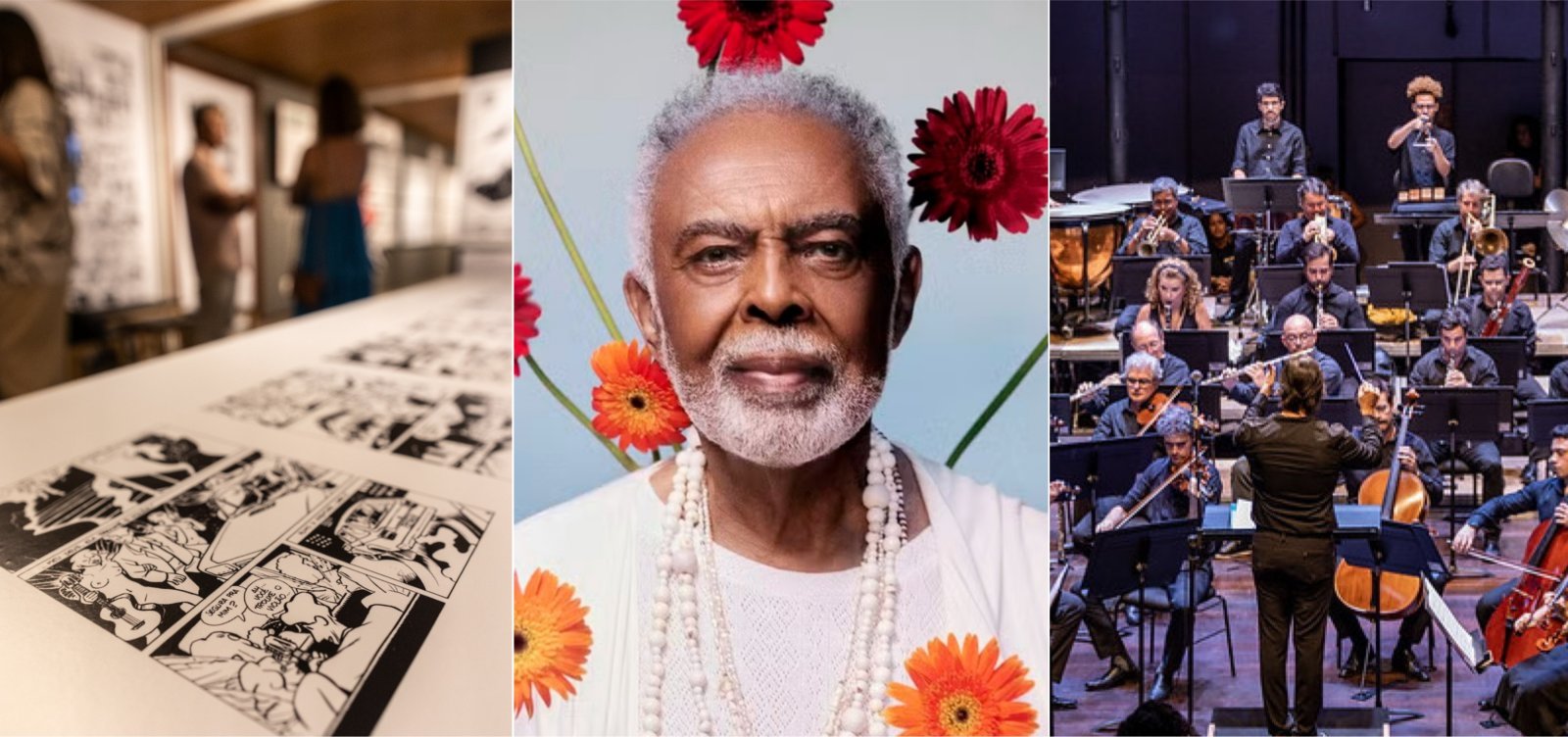 Feira de Quadrinhos, Gilberto Gil e OSBA; confira agenda cultural do fim de semana