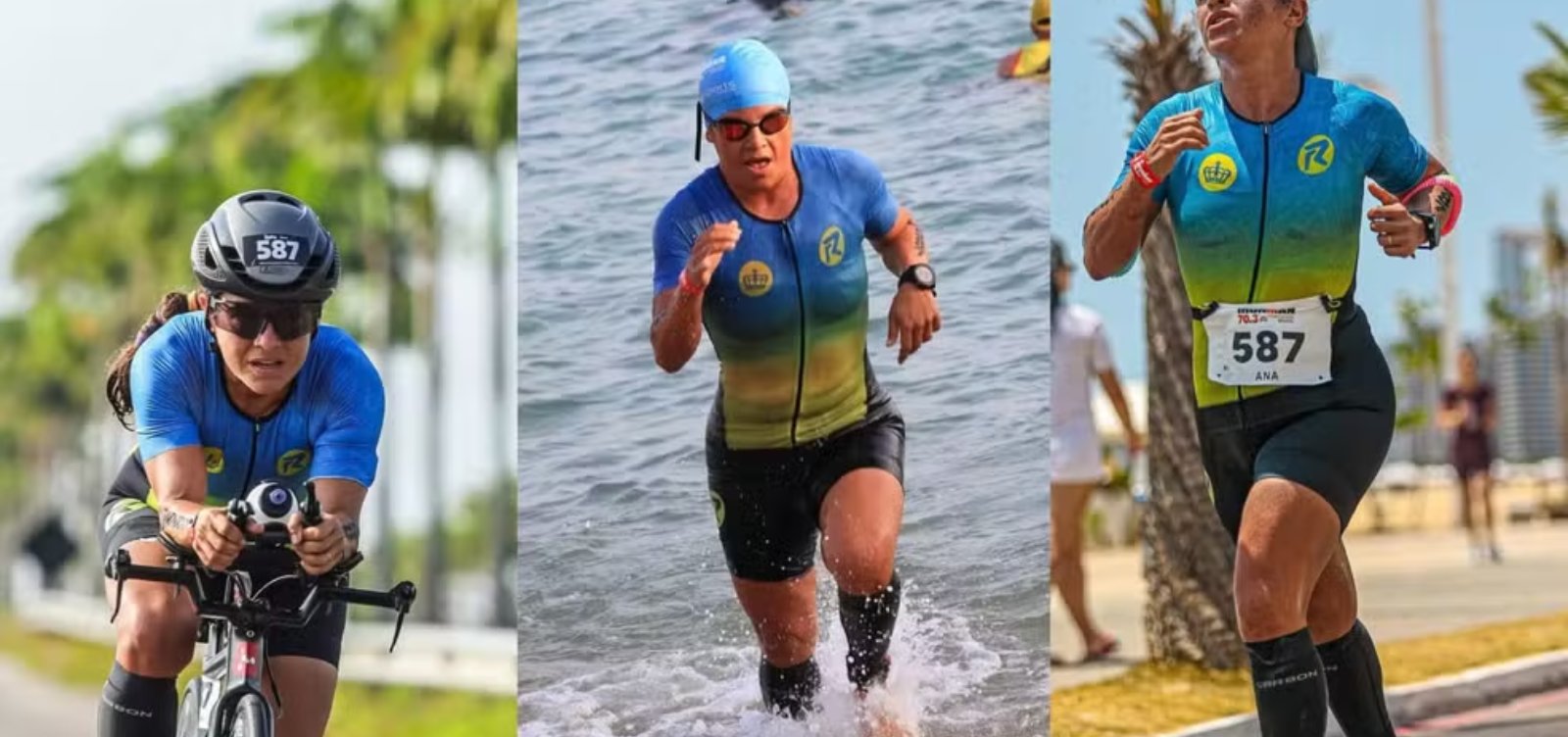 Triatleta morre afogada durante prova em Fortaleza