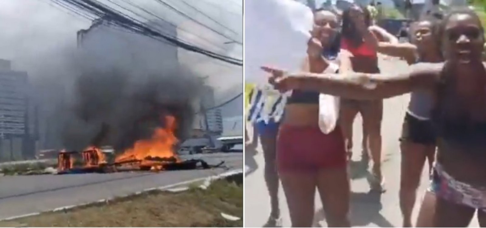 Cordeiros protestam por pagamento de horas trabalhadas durante o Carnaval de Salvador