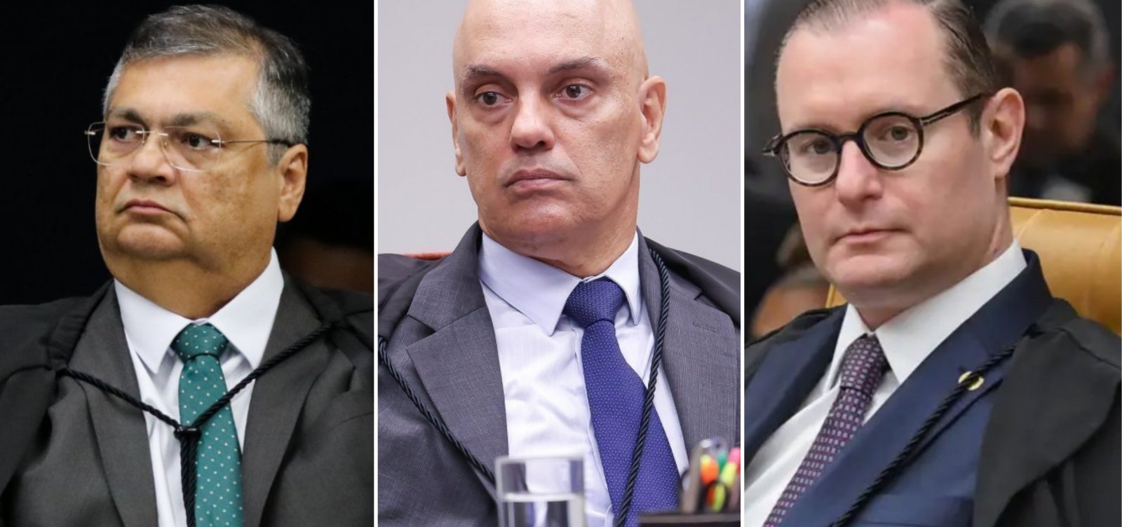 STF tem maioria para manter Dino, Zanin e Moraes em julgamento contra Bolsonaro