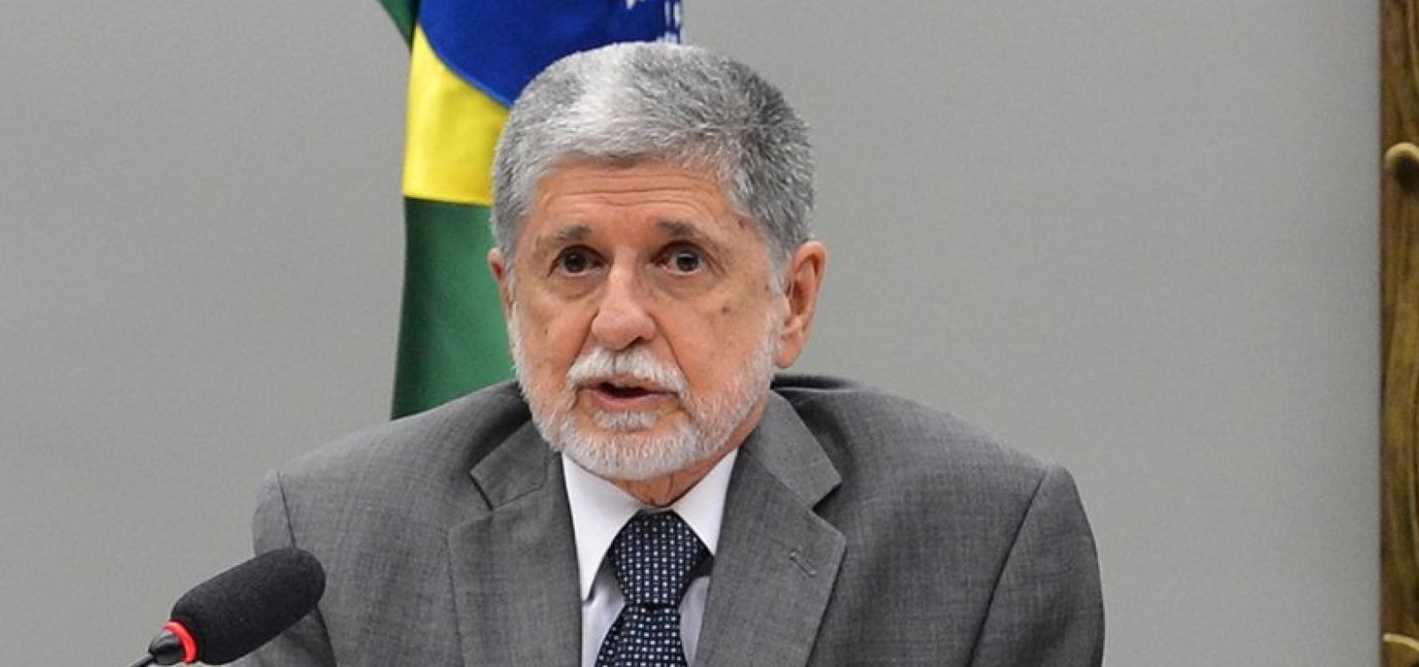 "Guerra de tarifas ameaça sistema multilateral de comércio", afirma Celso Amorim