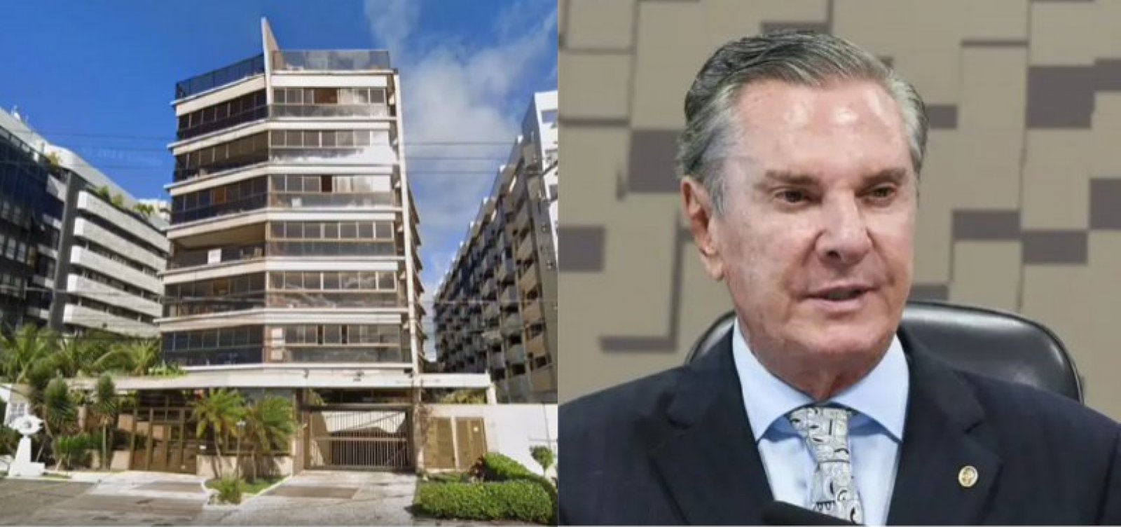 Collor cumpre prisão domiciliar em cobertura de R$ 9 milhões em Maceió
