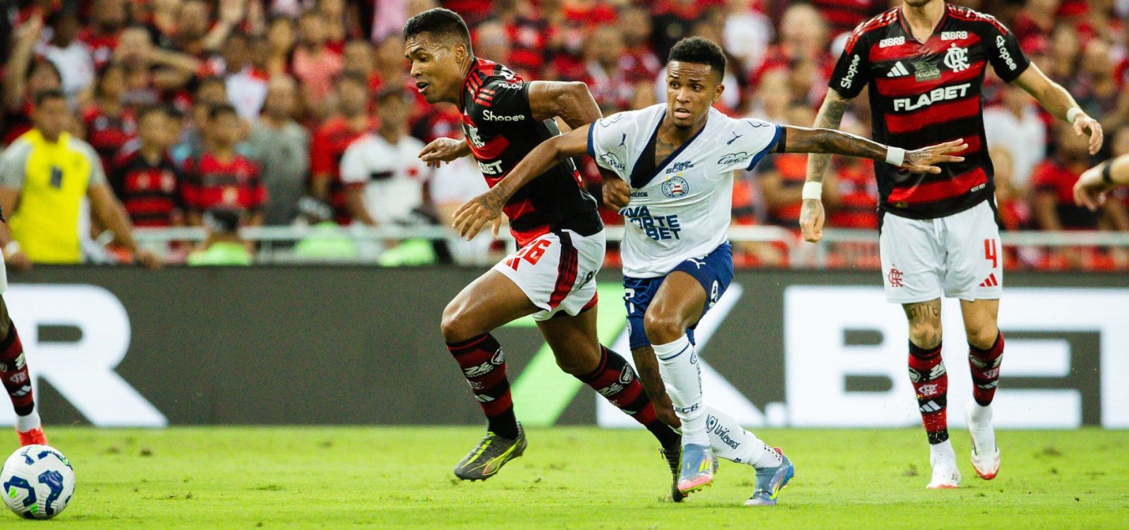 Bahia perde para o Flamengo no Maracanã pelo Campeonato Brasileiro