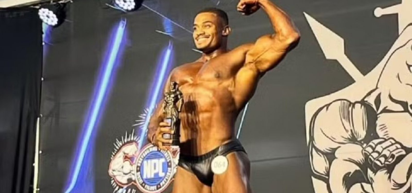 Atleta de fisiculturismo morre durante competição no MS