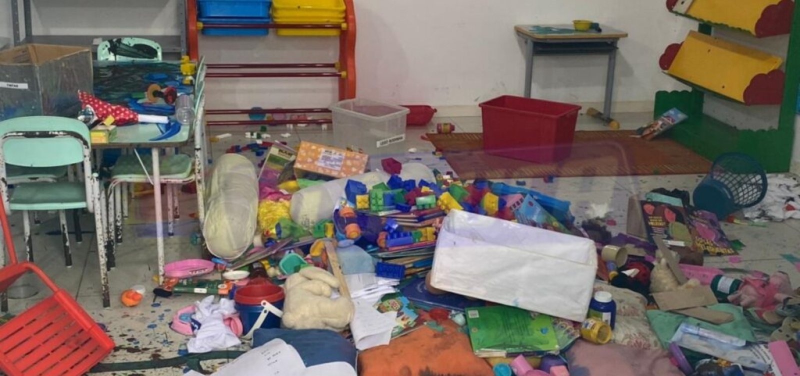 Creche municipal em Sussuarana Velha é alvo de vandalismo