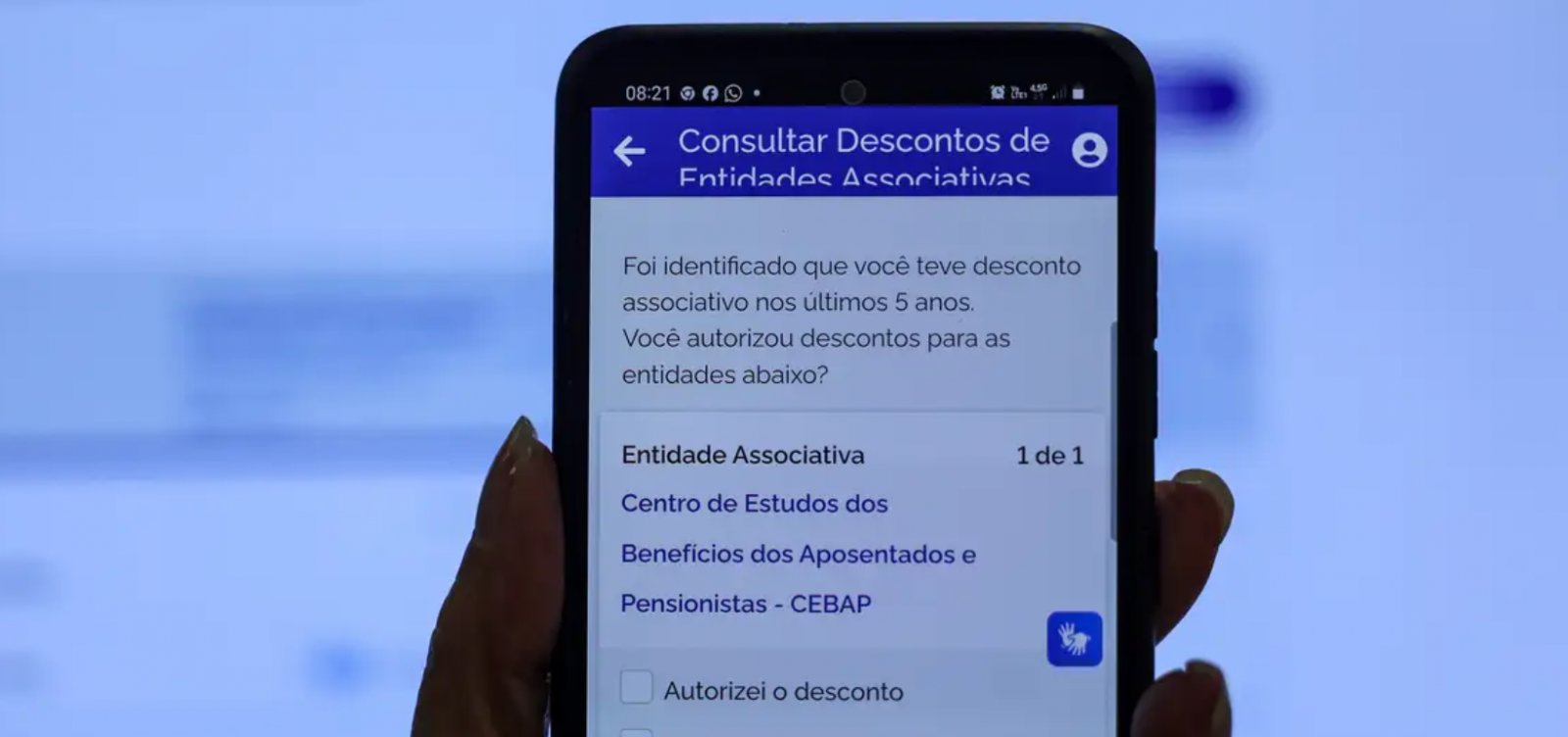 INSS recebeu 480,6 mil pedidos de devolução de descontos no primeiro dia para solicitações