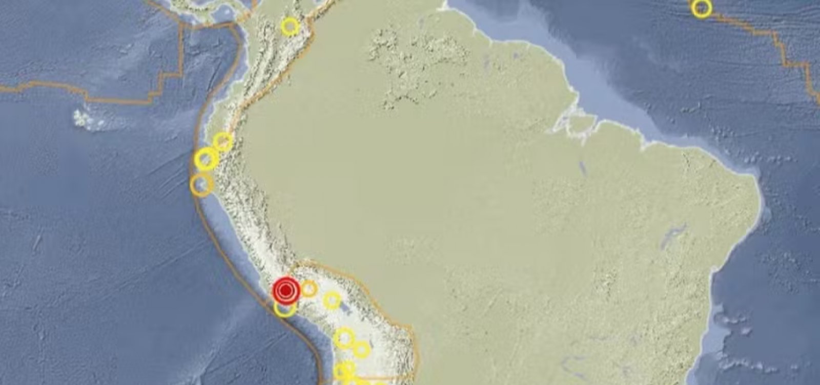 Terremoto de magnitude 6,1 atinge região central do Peru