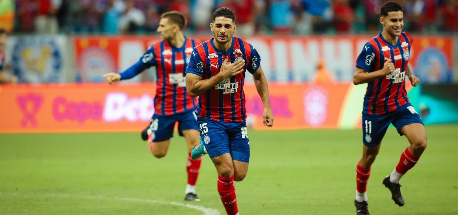 Bahia goleia o Paysandu e avança para as oitavas de final da Copa do Brasil