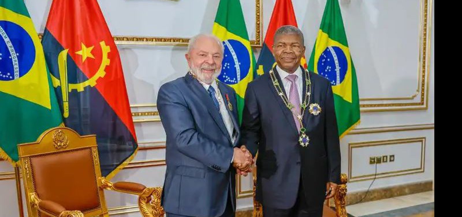 Lula recebe em Brasília o presidente da Angola, João Lourenço