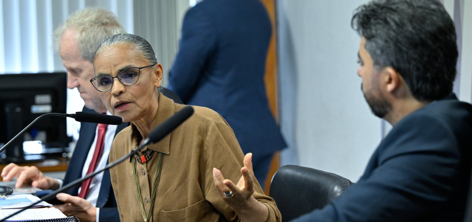 Audiência em comissão tem bate-boca entre Marina Silva e senadores