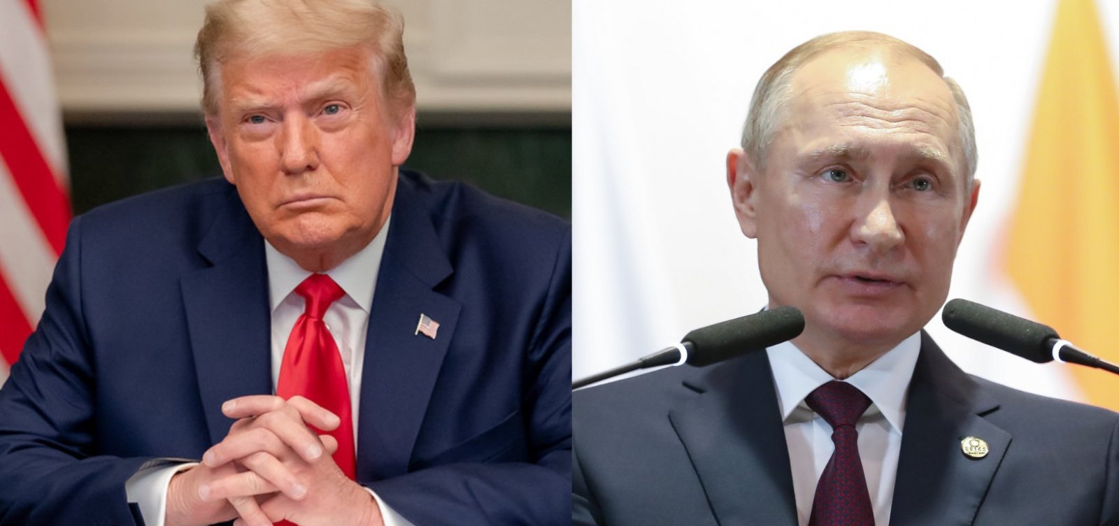 Trump diz que Putin está "brincando com fogo" após ataques russos à Ucrânia