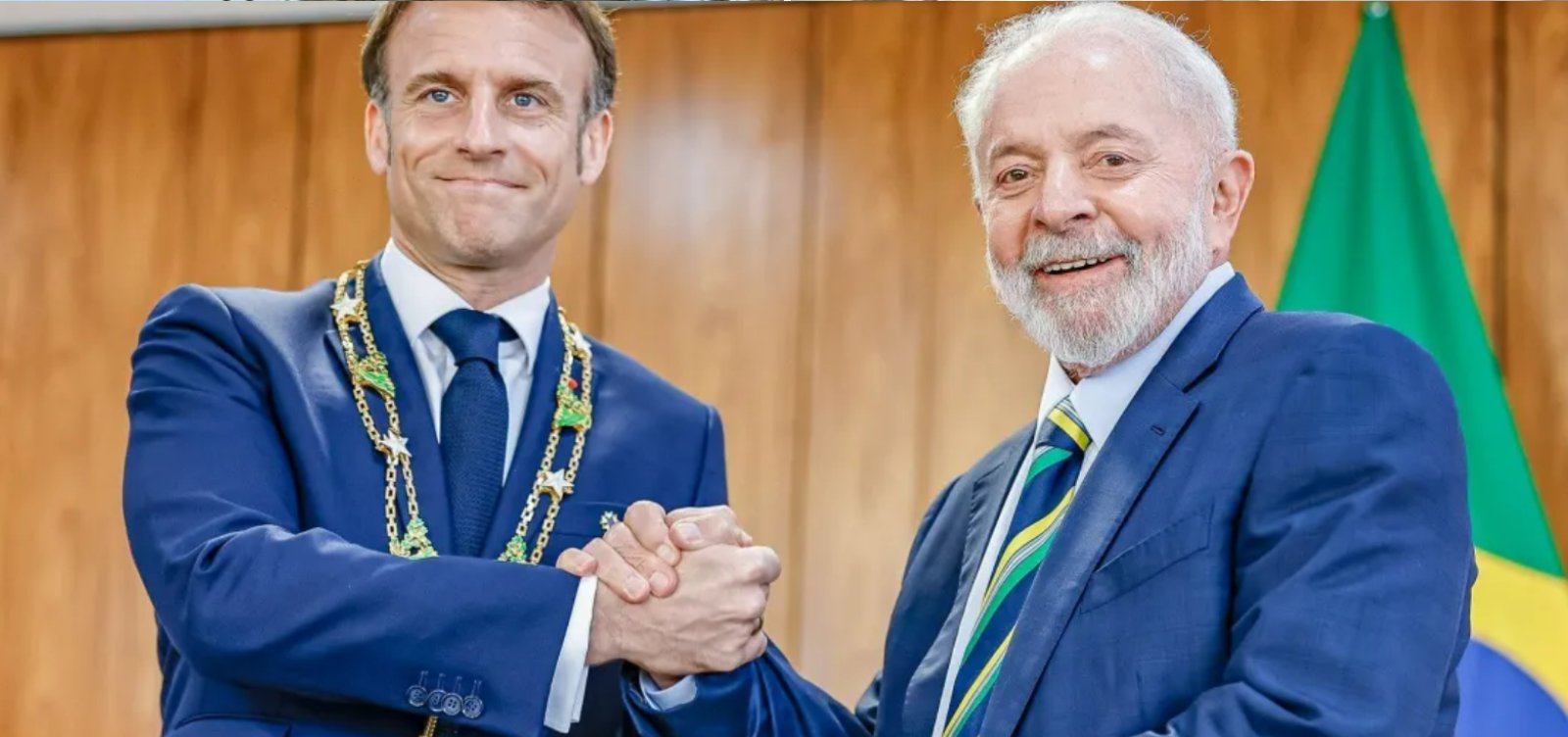 Macron confirma visita oficial de Lula à França em junho