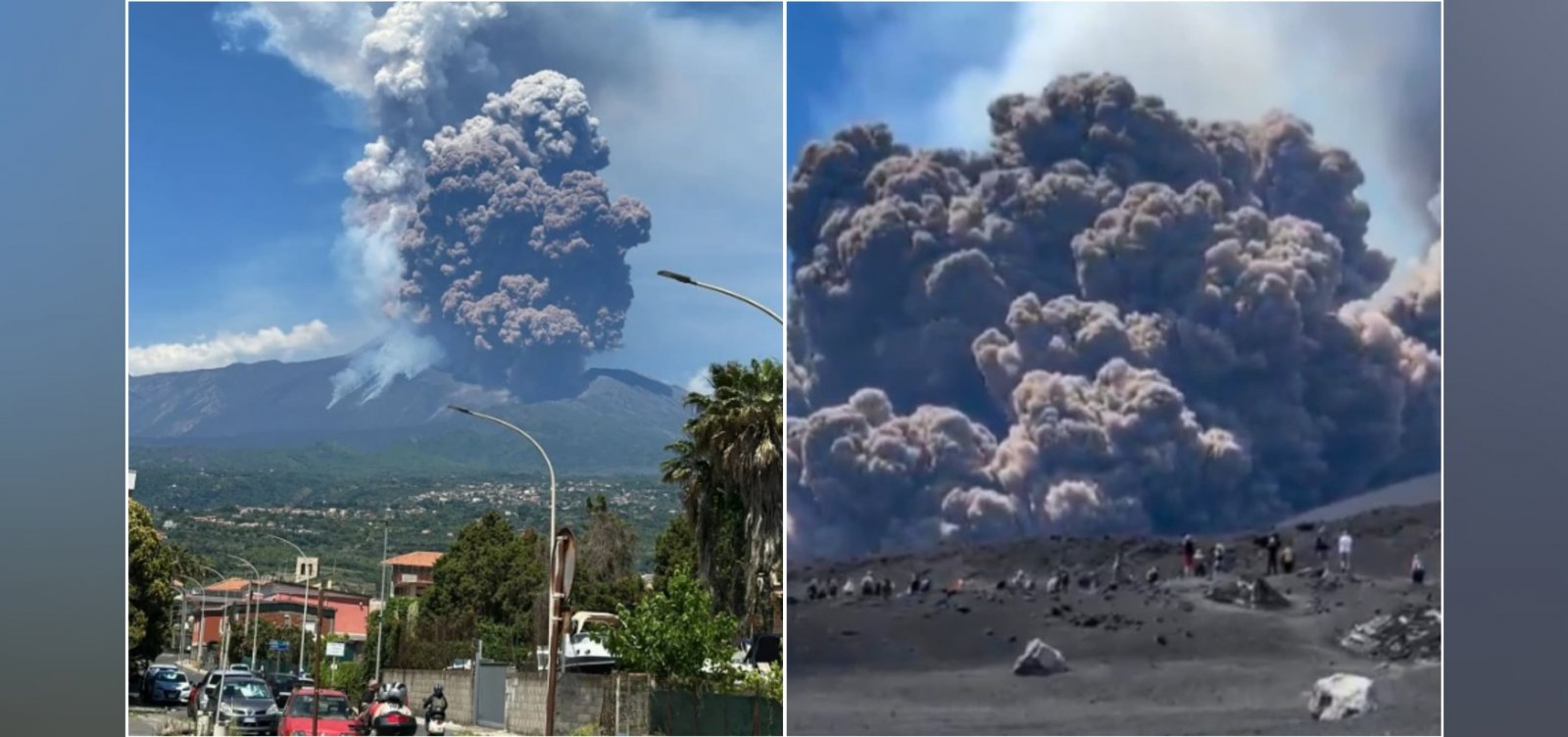 Vulcão entra em erupção na Itália e aviação emite alerta vermelho