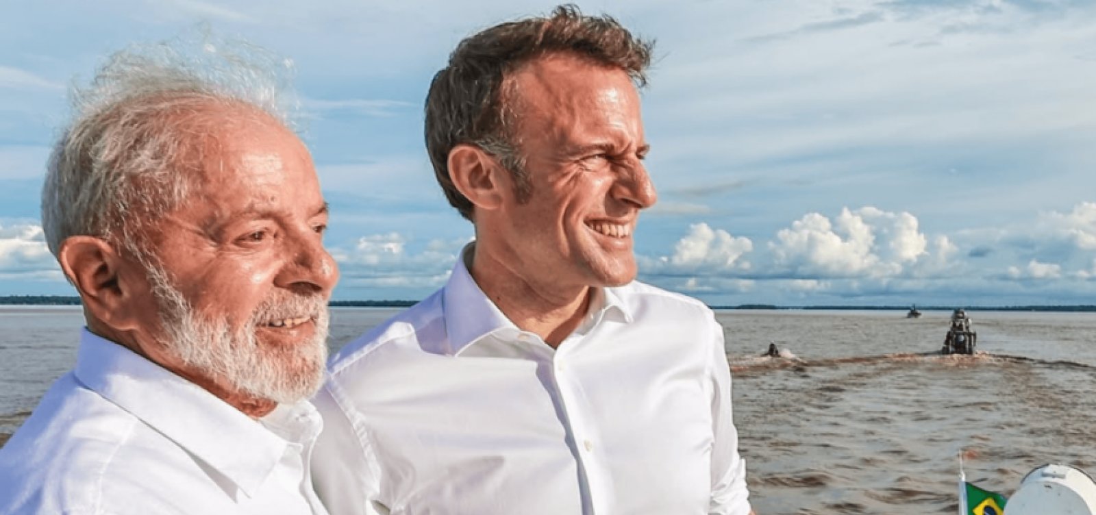 "Começaremos a escrever a nossa próxima página juntos”, escreveu Lula a Macron