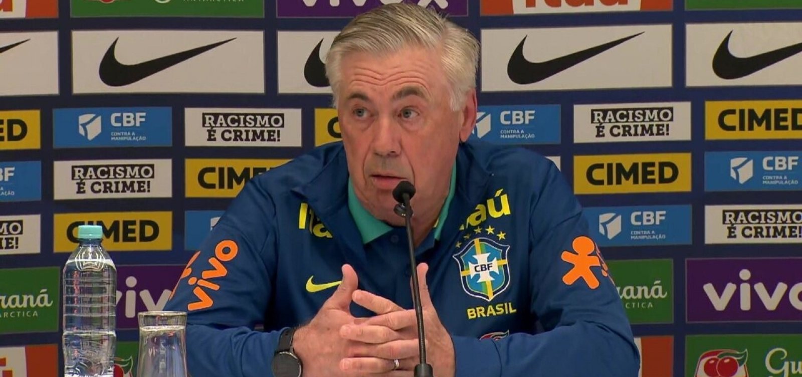 Na estreia de Ancelotti, Brasil empata com Equador