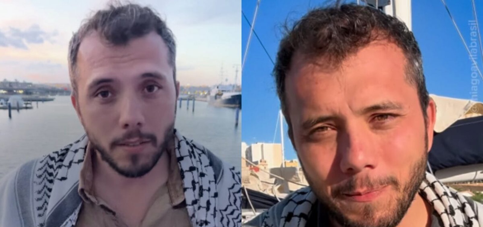 Ativista brasileiro detido por Israel após missão humanitária em Gaza recusa extradição