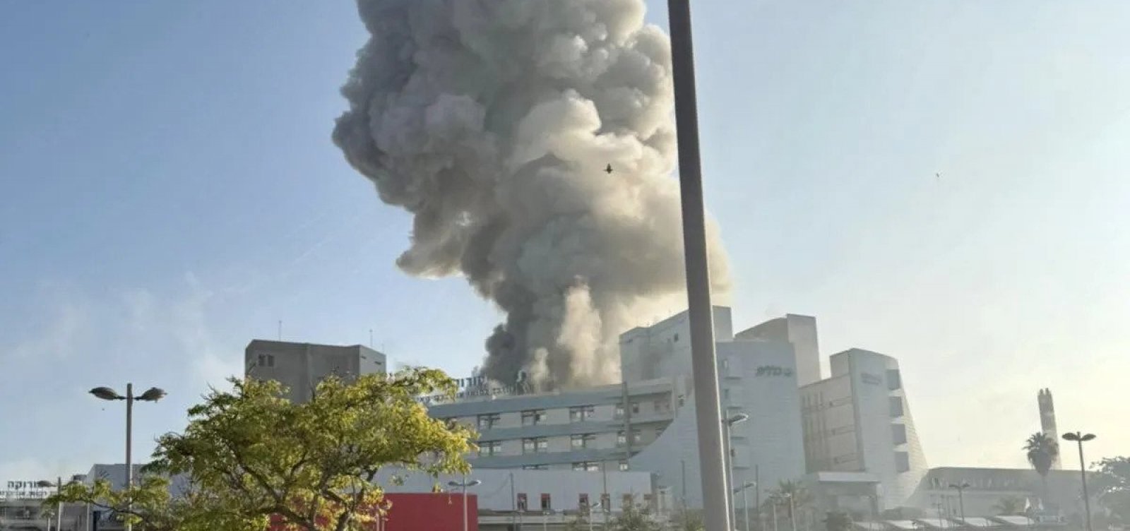 Hospital israelense é atingido por míssil iraniano, diz porta-voz