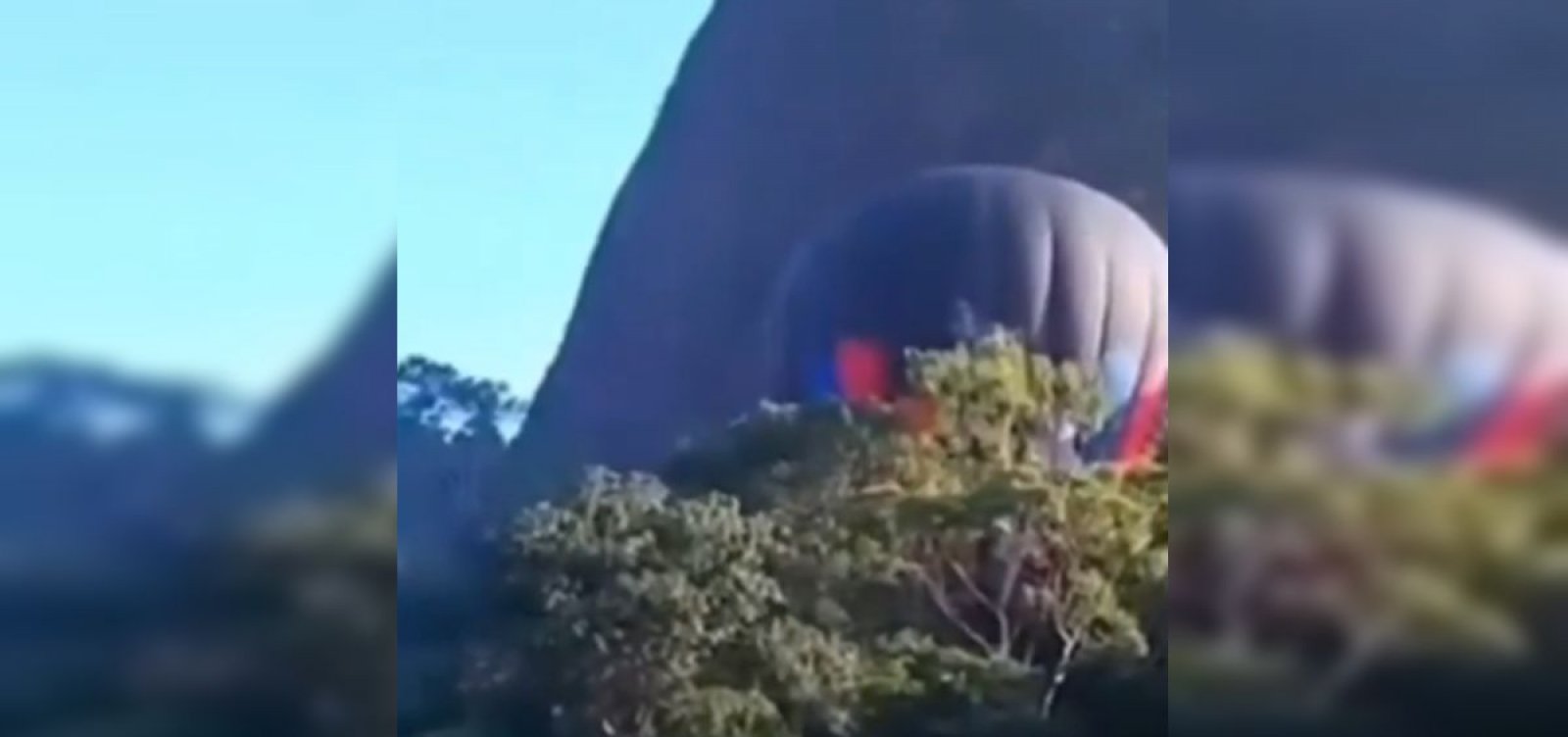Balão de turismo faz pouso de emergência no Espírito Santo; ninguém ficou ferido