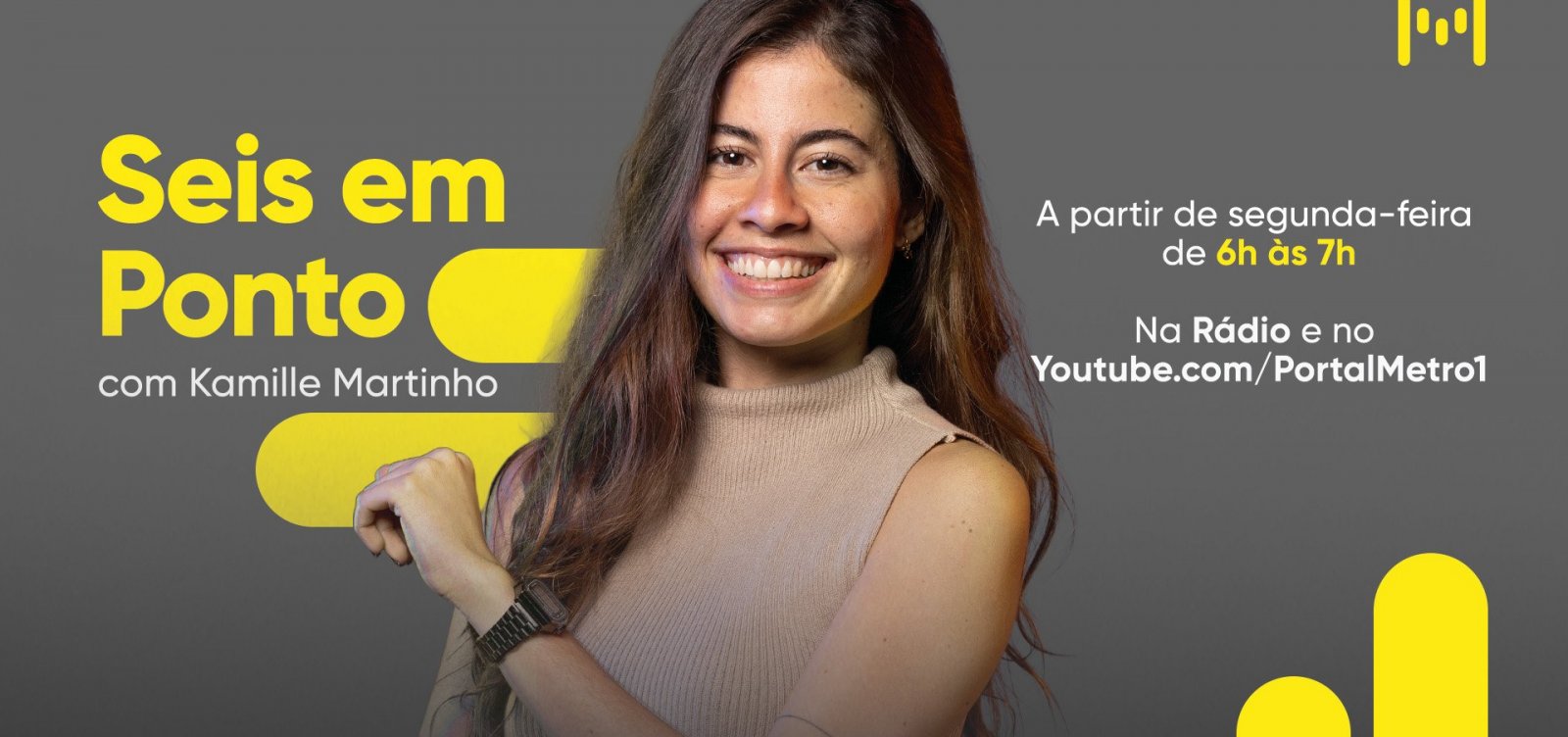 Seis em Ponto reestreia na próxima segunda com Kamille Martinho e em novo estúdio