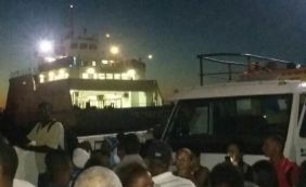 Ferryboat fica à deriva e tem problemas para atracar em São Joaquim