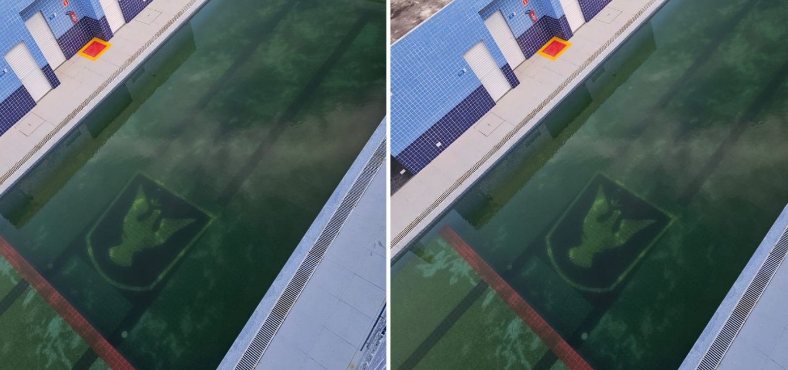 Piscina abandonada se torna foco de mosquitos em escola municipal na Sussuarana 