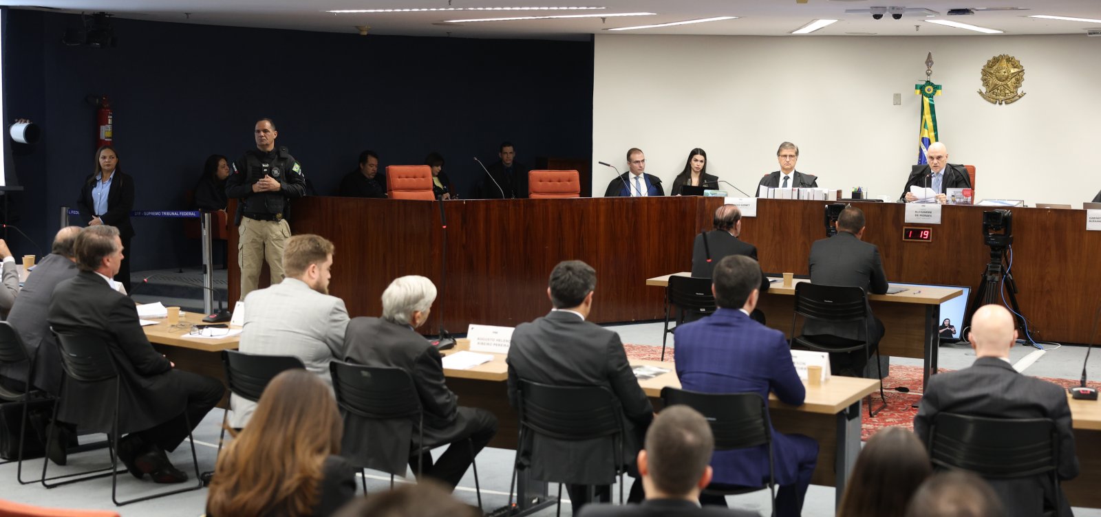 STF finaliza interrogatório de 31 réus da trama golpista