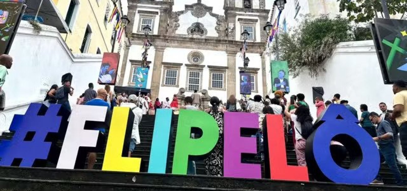 Flipelô 2025 começa nesta quarta no Pelourinho com programação gratuita