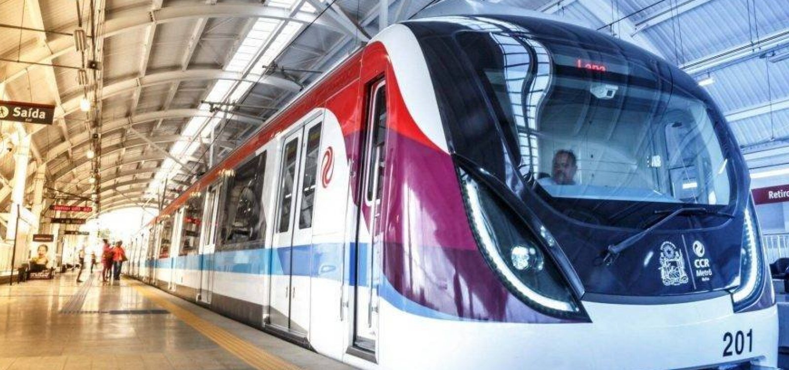 Metrô de Salvador tem operação especial para partida entre Bahia e Fluminense neste sábado (9)