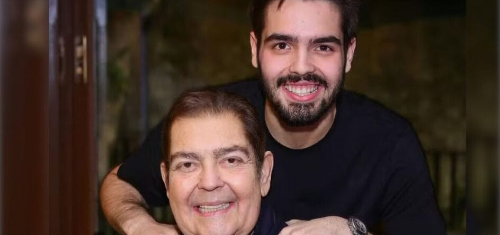 Filho de Faustão rebate boatos sobre saúde do apresentador e critica médico