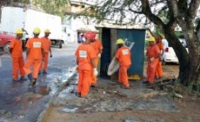 Obra irregular no bairro de Itapuã é interditada pela Sucom