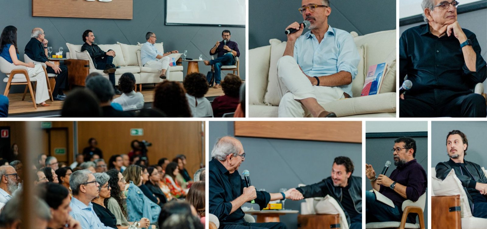 Com plateia lotada e lançamento de novo livro de Jamil Chade, MK Entrevista reestreia após 10 anos