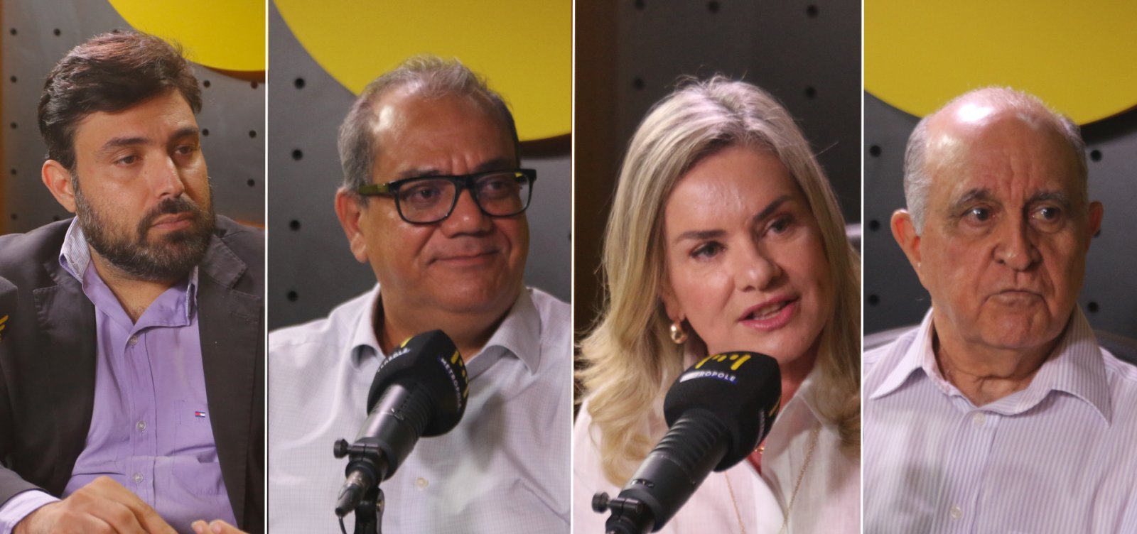 Carlos Muniz, Paulo Souto, Ivana Bastos e Hermano Queiroz; confira entrevistas da semana na Metropole