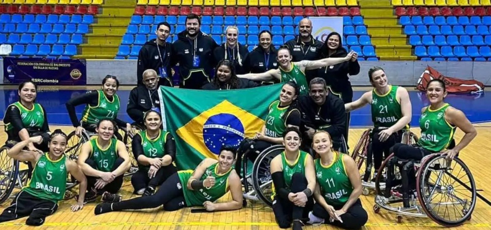 Brasil é vice na Copa América de basquete em cadeira de rodas e garante classificação ao Mundial de 2026