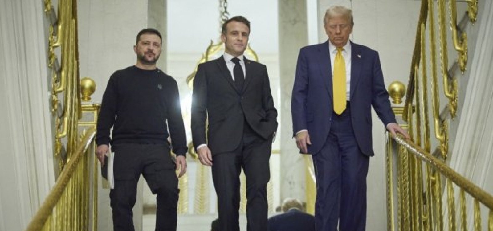 Líderes europeus chegam à Casa Branca para encontro com Trump