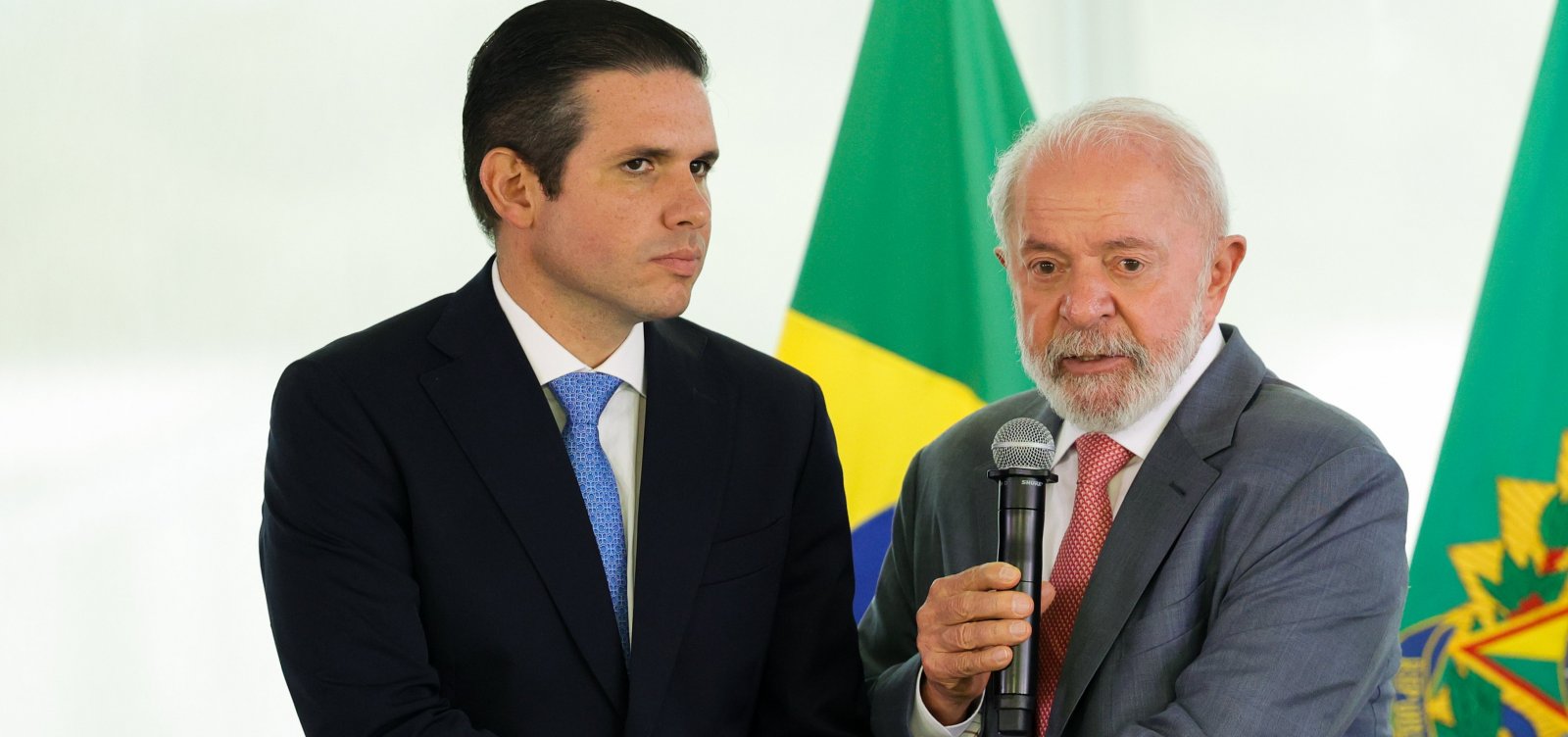 Lula recebe Hugo Motta e líderes do Republicanos para almoço no Alvorada