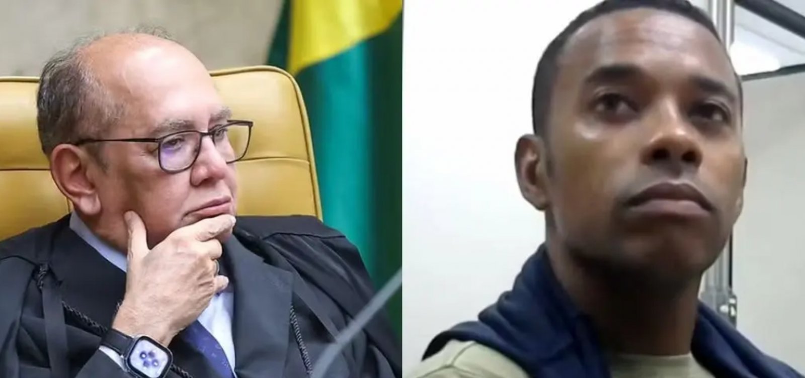 Gilmar Mendes diverge e vota por soltura de Robinho em julgamento no STF