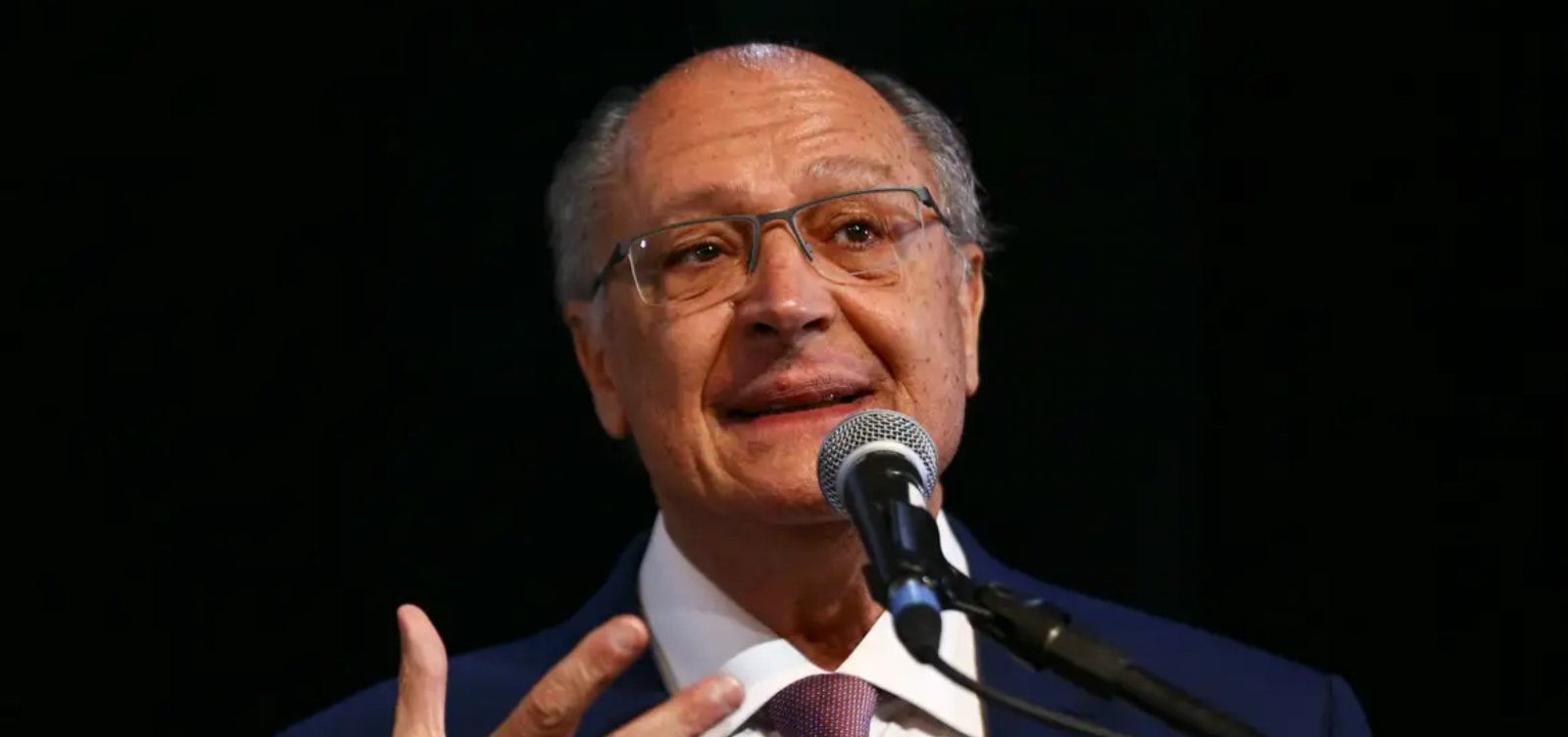 "Se depender de nós, tarifaço acaba amanhã", diz Alckmin