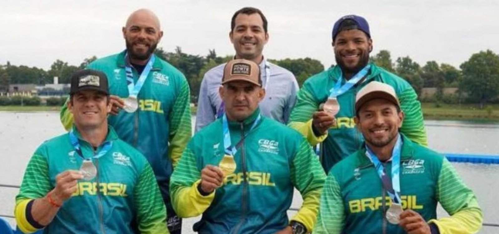 Brasil conquista cinco medalhas no Mundial de Canoagem em Milão